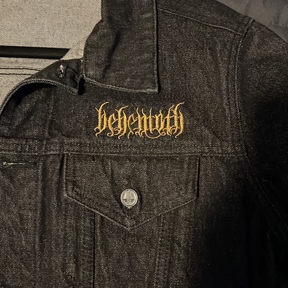 Behemoth denim jacket. Rare. - Picture 3 of 5
